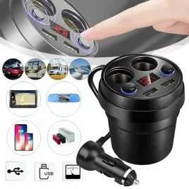 zapalniczki-wielofunkcyjna-podwojna-ladowarka-usb-12-24v-uchwyt-na-kubek