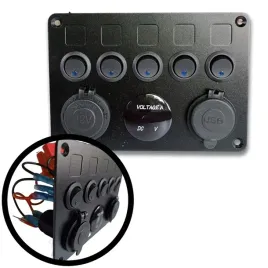 panel-ladowarka-usb-zapalniczki-przelaczniki