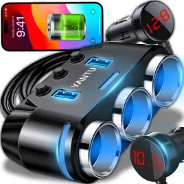 rozdzielacz-gniazdka-zapalniczki-2x-usb-ladowarka