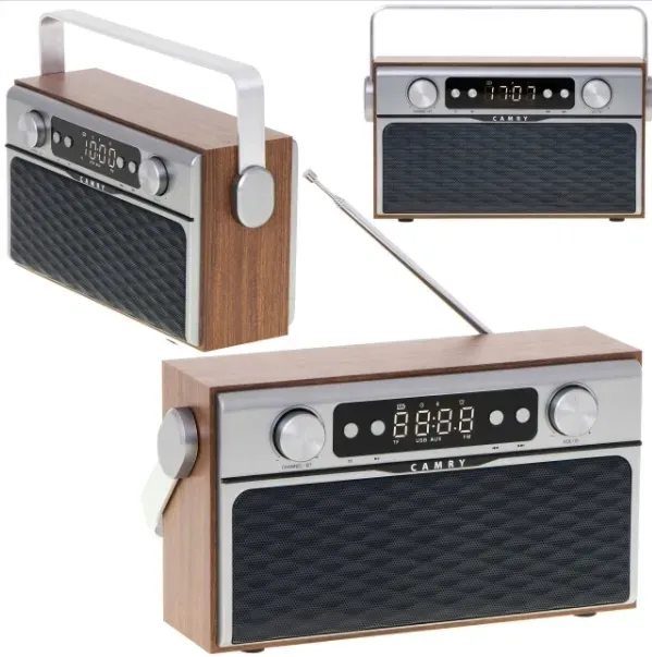 radio-kuchenne-retro-drewniane-bluetooth-usb-fm-sd-stan-nowy