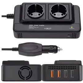 przetwornica-samochodowa-napiecia-200w-400w-4-porty-usb-2-gniazda