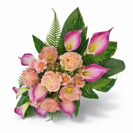 stroik-na-cmentarz-kompozycja-sztuczne-kwiaty-na-grob-miska-z-obciazeniem