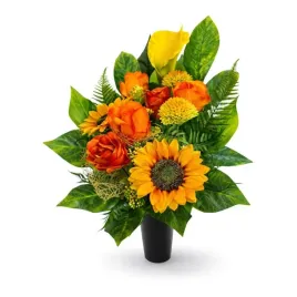 bukiet-flakon-stroik-na-cmentarz-grob-sztuczne-kwiaty-roze