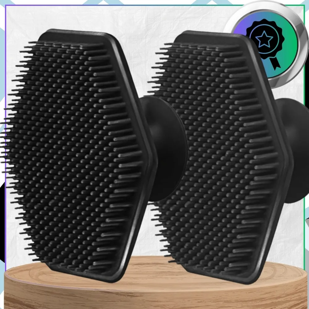 szczotka-silikonowa-do-mycia-ciala-plecow-masazu-pod-prysznic-zestaw-2-szt-stan-nowy