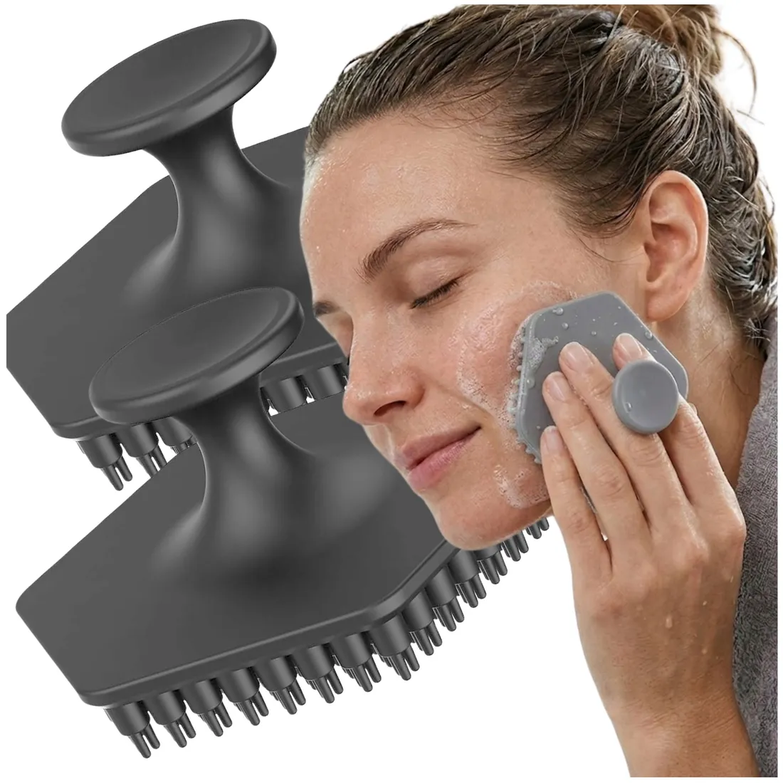 szczotka-silikonowa-do-kapieli-masazu-ciala-twarzy-zestaw-2-sztuki-szary