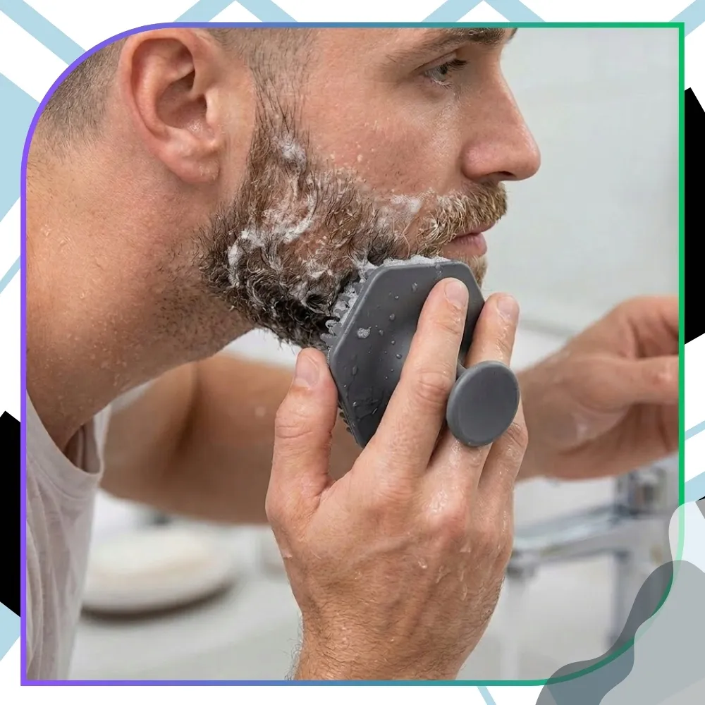 szczotka-silikonowa-do-kapieli-masazu-ciala-twarzy-zestaw-2-sztuki-szary