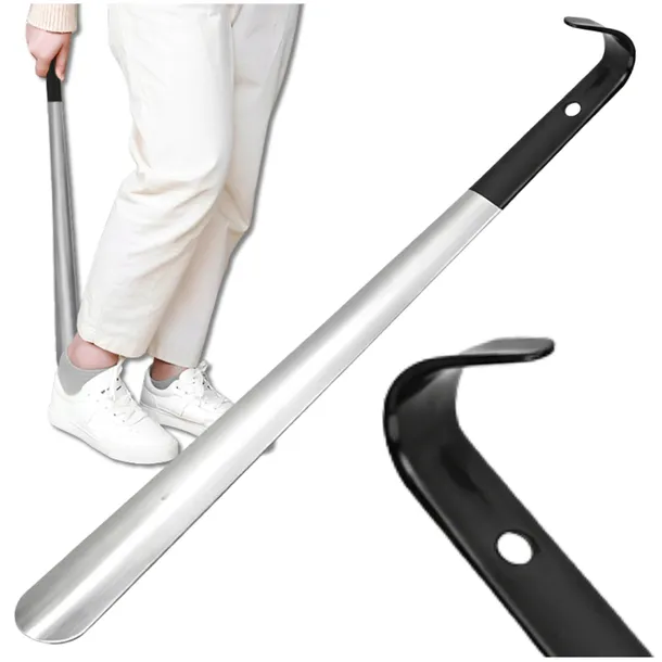 Długa Łyżka Do Butów 58cm Stal Nierdzewna Metalowa Do Butów XXL Elegancka