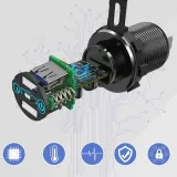 gniazdo-ladowarka-samochod-qc3-0-3xusb-12v-24v-stan-opakowania-oryginalne-stan-nowy