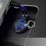 gniazdo-ladowarka-samochod-qc3-0-3xusb-12v-24v-stan-nowy-stan-opakowania-oryginalne