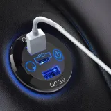 gniazdo-ladowarka-samochod-qc3-0-3xusb-12v-24v-stan-opakowania-oryginalne-stan-nowy