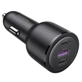 ugreen-ladowarka-samochodowa-2x-usb-typ-c-1x-usb-5a-pd-qc-69w