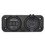 samochod-woltomierz-ladowarka-2x-usb-2a-panel-2w1-stan-nowy