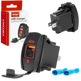 szybka-ladowarka-samochodowa-do-zabudowy-1x-usb-qc3-0-1x-usb-c-pd-12v-24v