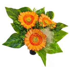 bukiet-flakon-stroik-na-cmentarz-grob-sztuczne-kwiaty-roze