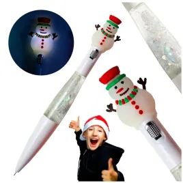dlugopis-swiateczny-swiecacy-led-balwan-balwanek