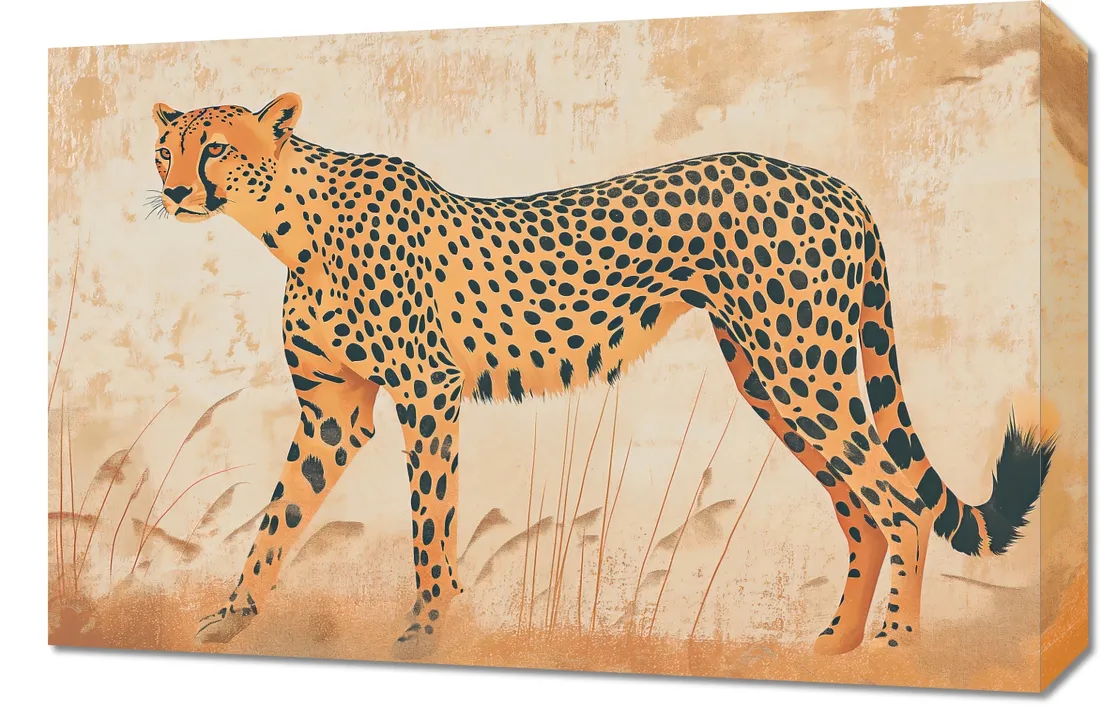 obraz-60x40cm-gepard-w-ruchu