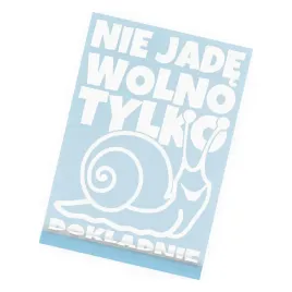 naklejka-nie-jade-wolno-tylko-dokladnie-slimak-zabawna-smieszna-na-auto
