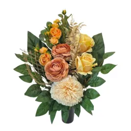 bukiet-flakon-nowoczesny-stroik-na-cmentarz-kompozycja-kwiatowa