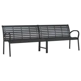 podwojna-lawka-ogrodowa-czarna-231-cm-stal-i-wpc
