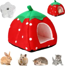 legowisko-domek-dla-swinek-morskich-chomikow-transporter-duza-truskawka