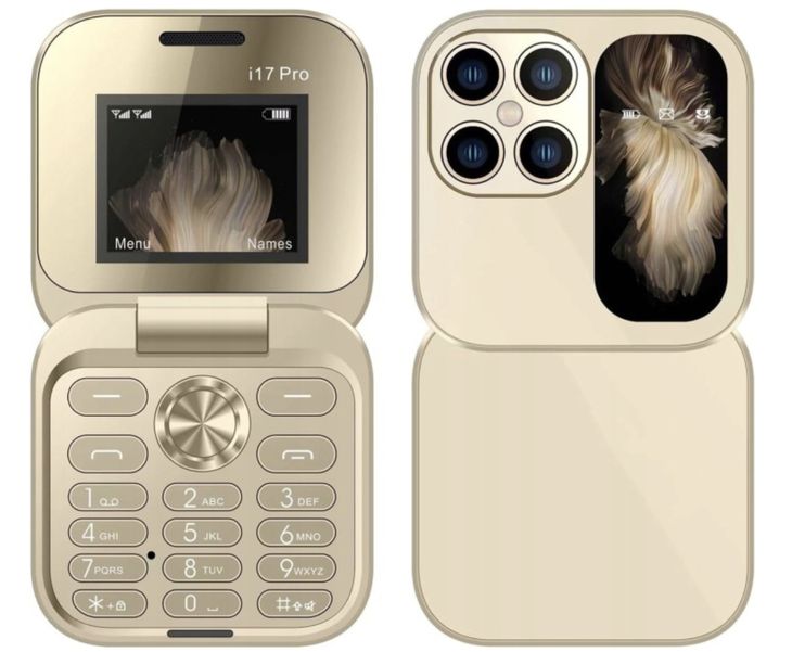 Telefon MTK i17 Pro 2G Dual SIM Z JĘZYKIEM POLSKIM dla seniora i dziecka