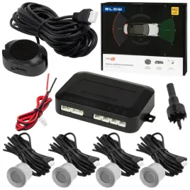 4x-czujniki-cofania-parkowania-buzzer-zestaw-przod-tyl-srebrne-uniwersalne