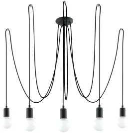 lampa-wiszaca-sl-0371-oprawa-pajak-zwis-kable-przewody-loft-czarna