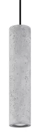 wiszaca-lampa-betonowa-sl-0653-okragla-oprawa-tuba-zwis-szary-czarny