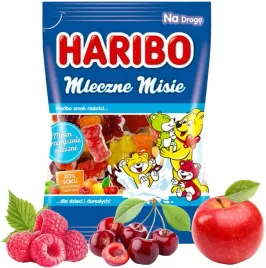 haribo-mleczne-misie-zelki-pianki-mix-smakow-mis-jablko-cytryna-wisnia-85g
