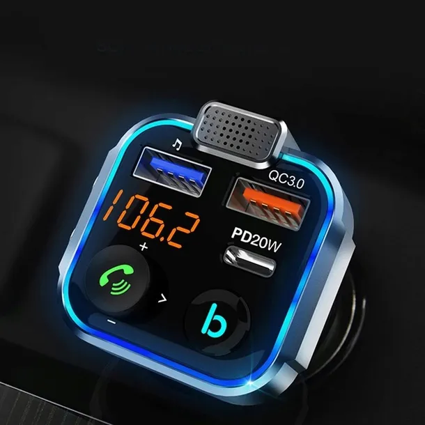 transmiter-fm-bluetooth-szybka-ladowarka-qc-usb-pd-stan-opakowania-oryginalne-stan-nowy