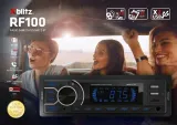 xblitz-rf100-radio-samochodowe-bluetooth-mp3-usb-aux-variocolor-pilot-stan-nowy-model-rf100