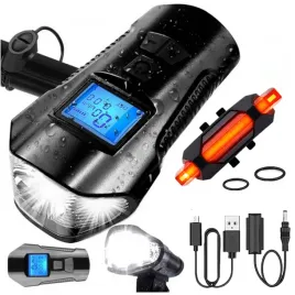 lampka-rowerowa-led-przednia-tylna-dzwonek-klakson-usb-zestaw-przod-tyl