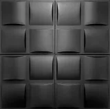 kaseton-sufitowy-scienny-pled-czarny-3d-stan-nowy
