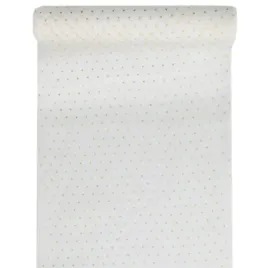 bieznik-zlote-grochy-bialy-santex-26-x-300-cm