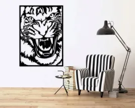dekoracja-scienna-3d-tygrys-noir