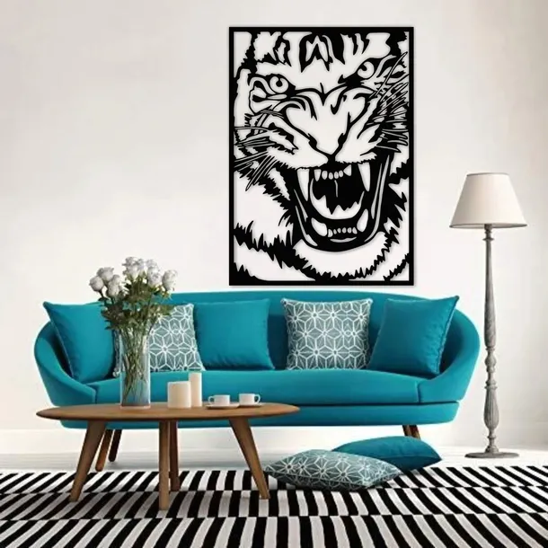 dekoracja-scienna-3d-tygrys-noir-waga-z-opakowaniem-1000-kg