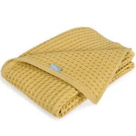 kocyk-dzieciecy-waffle-line-90x90-cm-cream-gold-ceba-baby