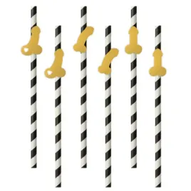slomki-imprezowe-peniski-mix-zlote-195-cm-6-szt