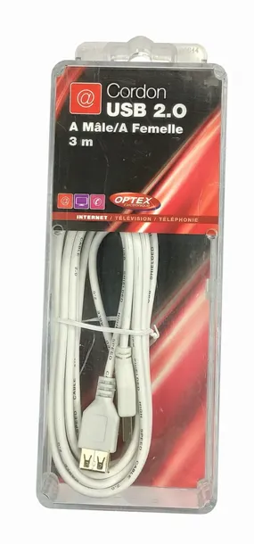 kabel-usb-2-0-optex-przedluzacz-300-cm-stan-nowy