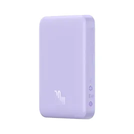 powerbank-baseus-magnetic-mini-indukcyjny-10000mah-20w-fioletowy-kabel