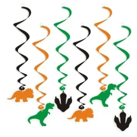 swiderki-wiszace-dino-party-zielone-czarne-pomaranczowe-6-szt