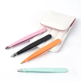 zestaw-4-peset-ze-stali-nierdzewnej-w-etui-pinceta