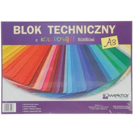 blok-techniczny-a3-kolor-8-kartek-wektor