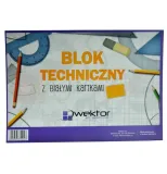 blok-techniczny-a4-bialy-10-kartek-wektor