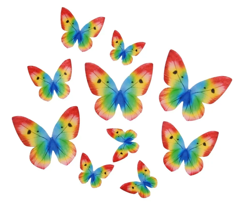 motyle-waflowe-teczowe-10-szt
