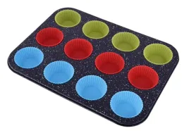 forma-blacha-do-muffinow-marmurkowa-12-silikonowe-babeczki
