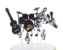 toppery-do-dekoracji-tortu-muzyka-nuty-zestaw-8el
