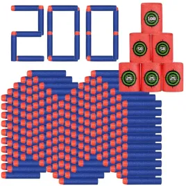 200-strzalek-do-wyrzutni-nerf-piankowe-cele-beczki