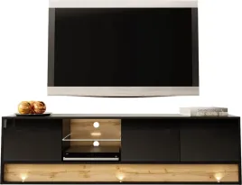 szafka-rtv-vision-1-180cm-czarny-wotan-mat-czarny-polysk-led
