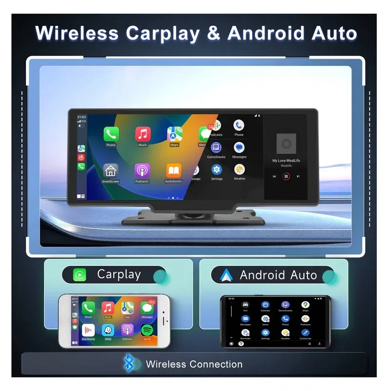 monitor-samochodowy-podofo-a3247-carplayandroid-auto-93-bluetooth-stan-powystawowy